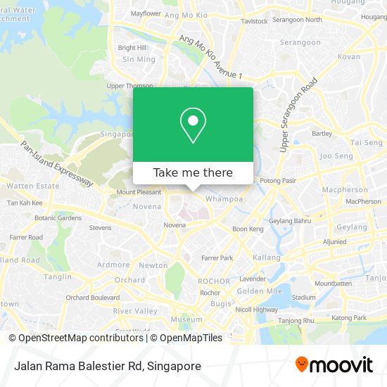 Jalan Rama Balestier Rd map