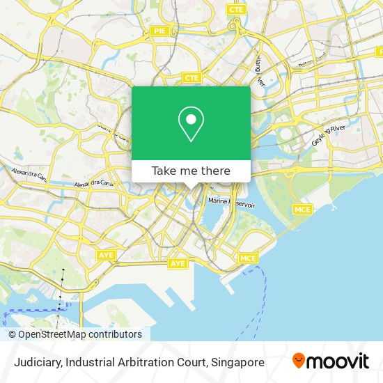 Judiciary, Industrial Arbitration Court地图