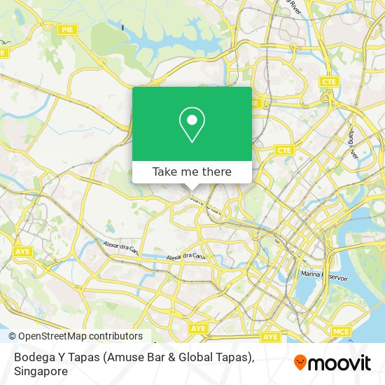 Bodega Y Tapas (Amuse Bar & Global Tapas)地图
