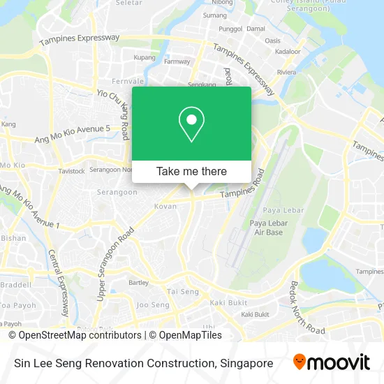 Sin Lee Seng Renovation Construction map