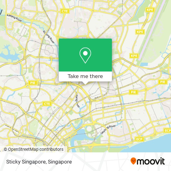 Sticky Singapore地图