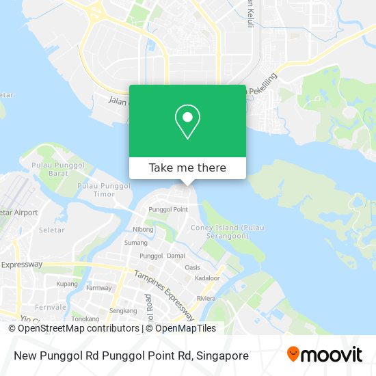 New Punggol Rd Punggol Point Rd map