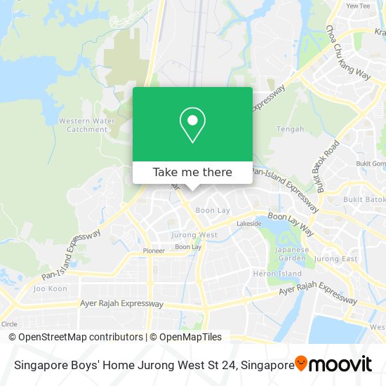 Singapore Boys' Home Jurong West St 24地图