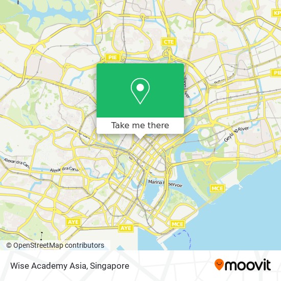 Wise Academy Asia map
