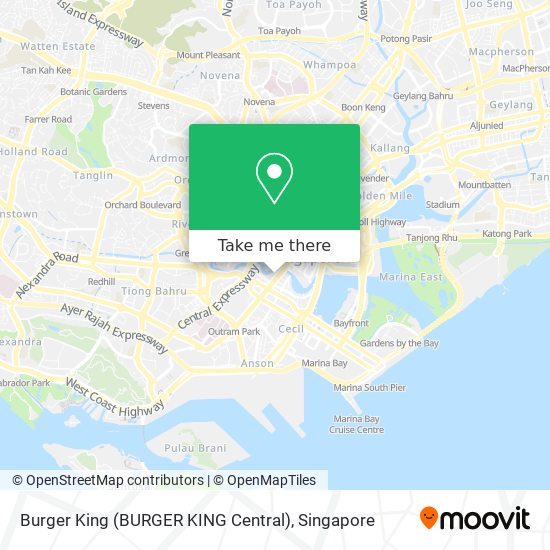 Burger King (BURGER KING Central)地图