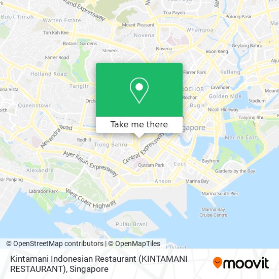 Kintamani Indonesian Restaurant (KINTAMANI RESTAURANT)地图