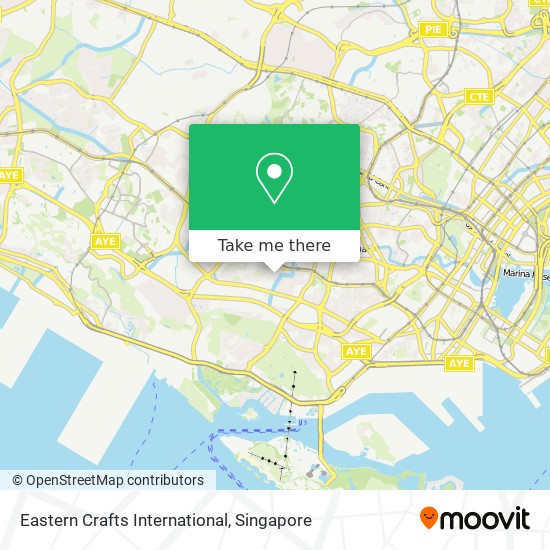 Eastern Crafts International map