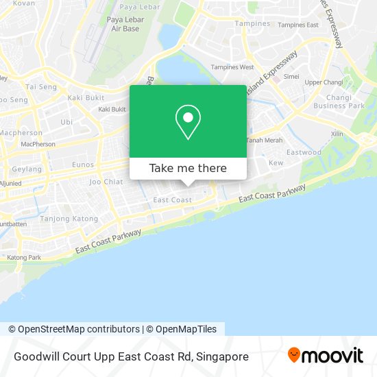 Goodwill Court Upp East Coast Rd map
