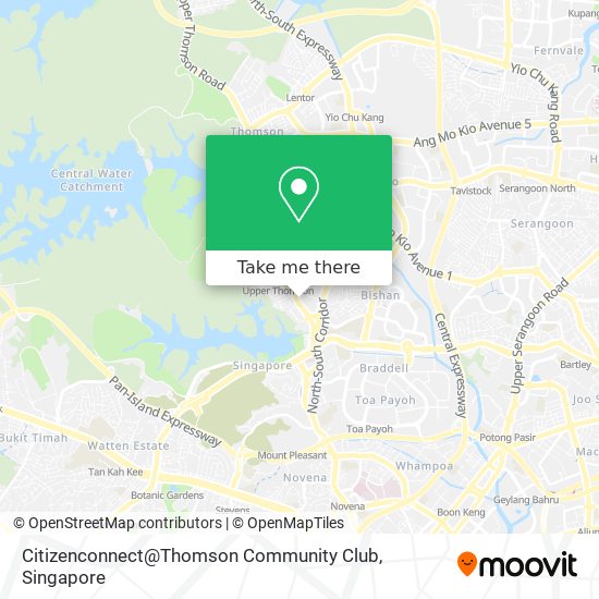 Citizenconnect@Thomson Community Club地图