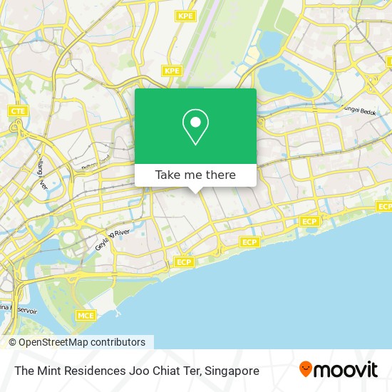 The Mint Residences Joo Chiat Ter地图