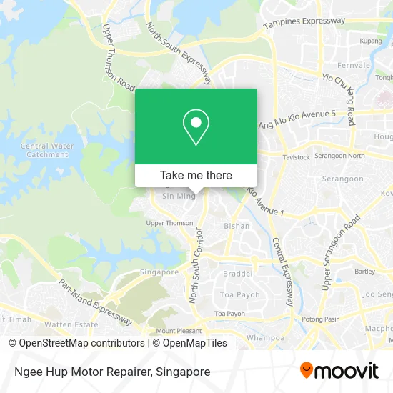 Ngee Hup Motor Repairer地图