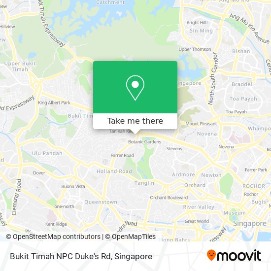Bukit Timah NPC Duke's Rd地图