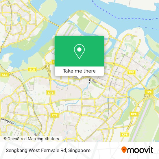 Sengkang West Fernvale Rd地图