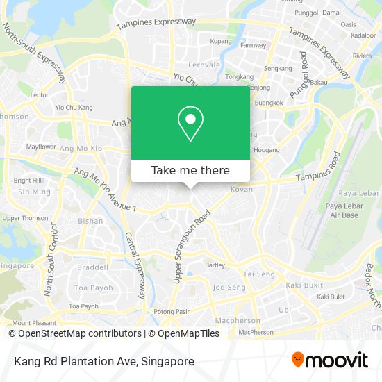 Kang Rd Plantation Ave map