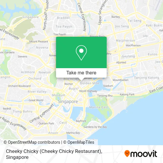 Cheeky Chicky (Cheeky Chicky Restaurant) map