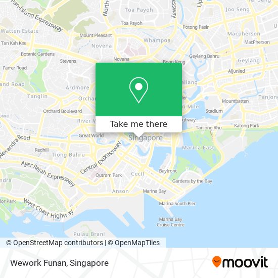 Wework Funan map