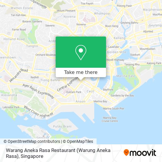 Warang Aneka Rasa Restaurant (Warung Aneka Rasa)地图