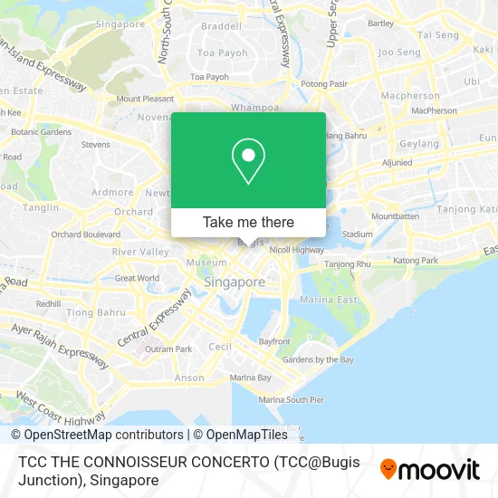 TCC THE CONNOISSEUR CONCERTO (TCC@Bugis Junction)地图