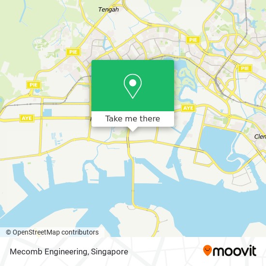 Mecomb Engineering map