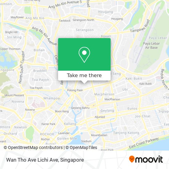 Wan Tho Ave Lichi Ave map