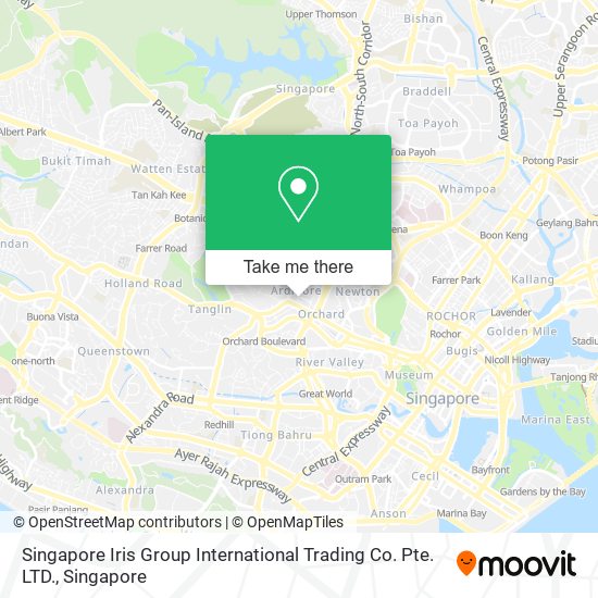 Singapore Iris Group International Trading Co. Pte. LTD. map