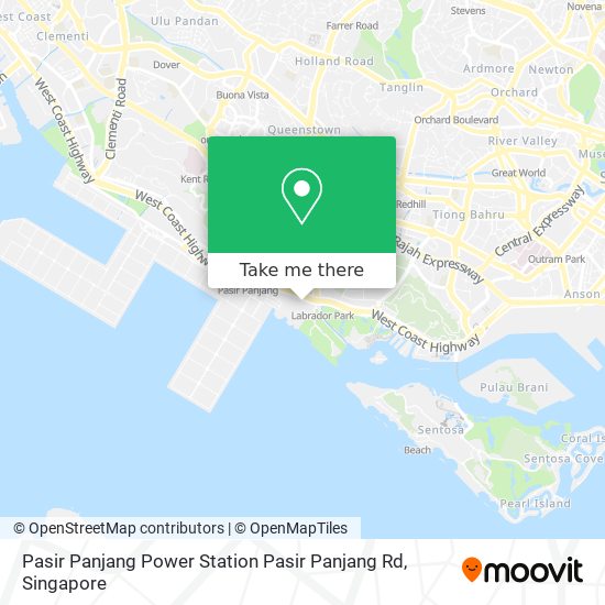 Pasir Panjang Power Station Pasir Panjang Rd map