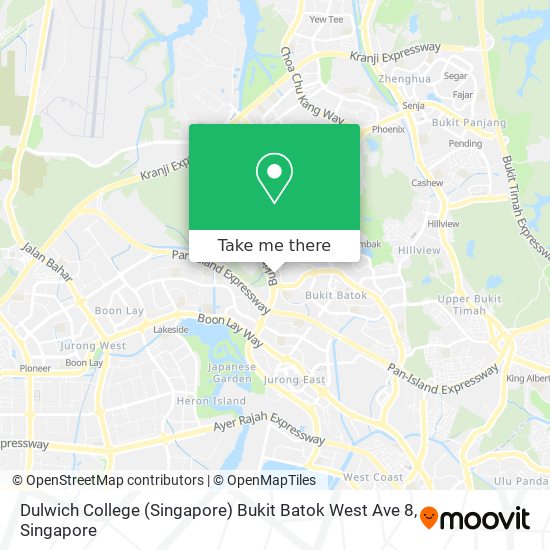 Dulwich College (Singapore) Bukit Batok West Ave 8地图