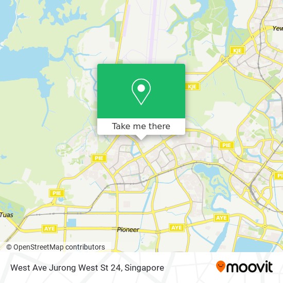 West Ave Jurong West St 24 map