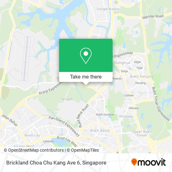 Brickland Choa Chu Kang Ave 6 map