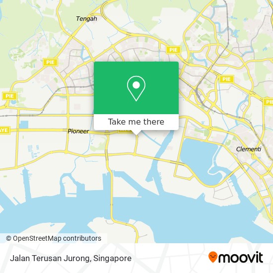 Jalan Terusan Jurong地图