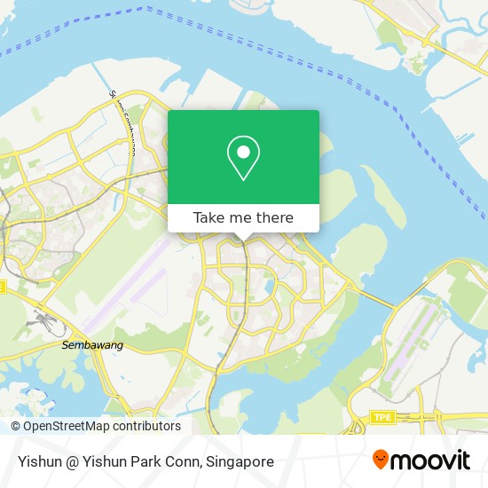 Yishun @ Yishun Park Conn map