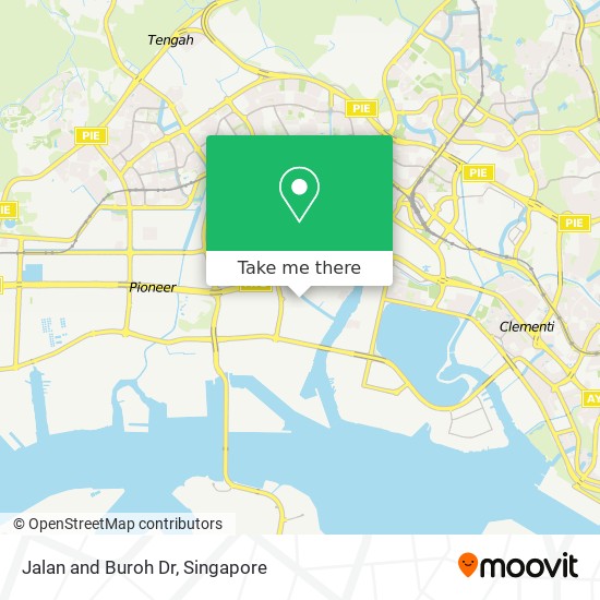 Jalan and Buroh Dr map