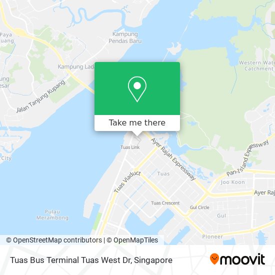 Tuas Bus Terminal Tuas West Dr地图