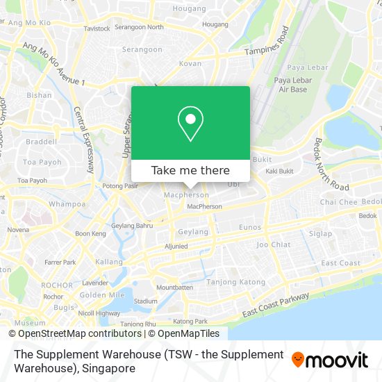 The Supplement Warehouse (TSW - the Supplement Warehouse)地图