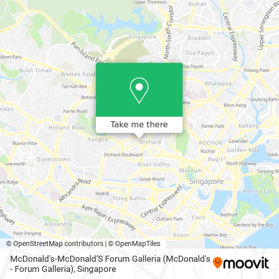 McDonald's-McDonald’S Forum Galleria地图