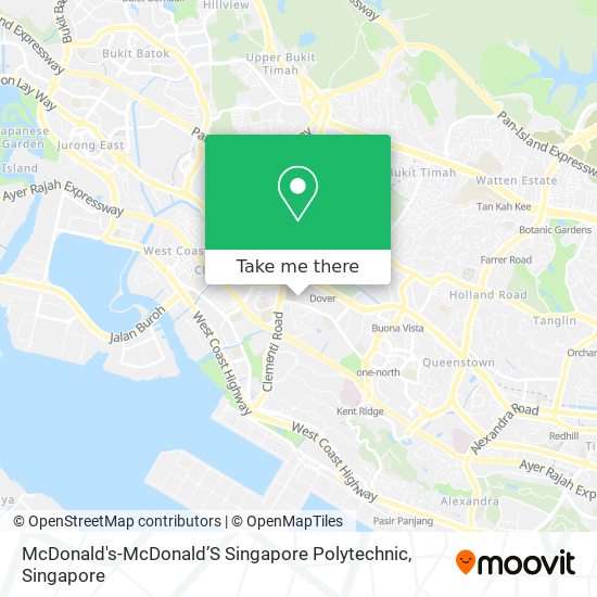 McDonald's-McDonald’S Singapore Polytechnic map