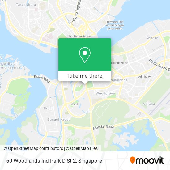 50 Woodlands Ind Park D St 2地图