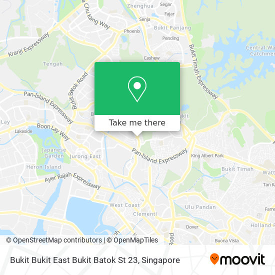 Bukit Bukit East Bukit Batok St 23 map