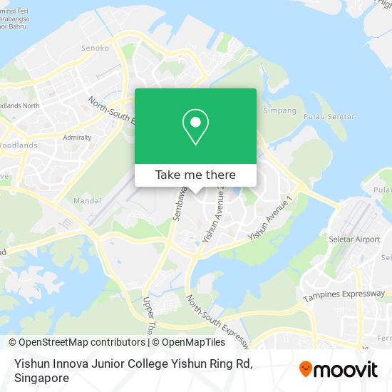 Yishun Innova Junior College Yishun Ring Rd地图