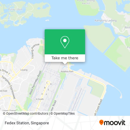 Fedex Station map