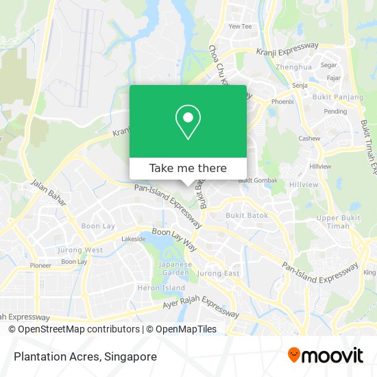 Plantation Acres map