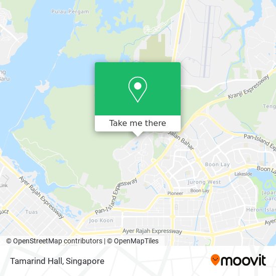 Tamarind Hall map