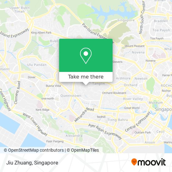 Jiu Zhuang map