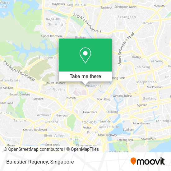 Balestier Regency地图
