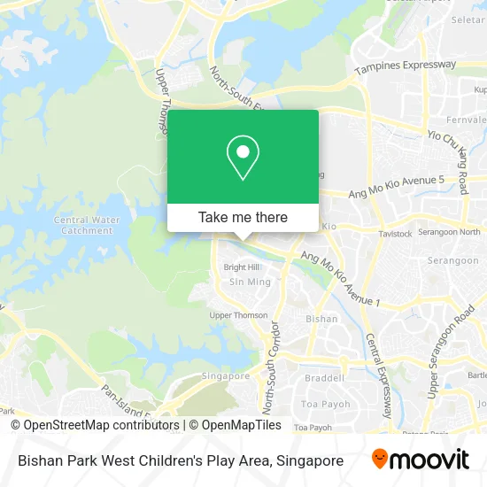Bishan Park West Children's Play Area地图