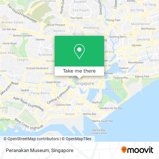 Peranakan Museum地图