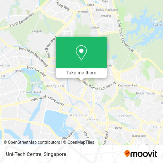 Uni-Tech Centre map