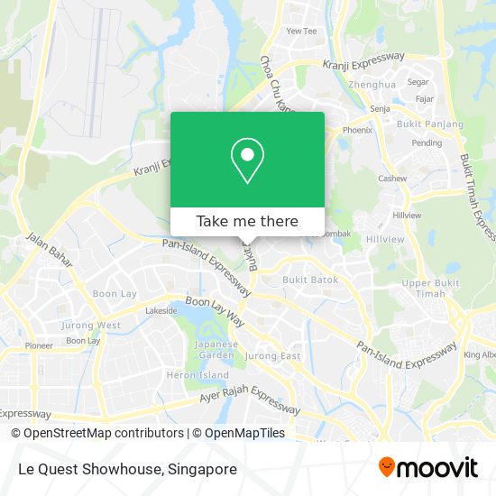 Le Quest Showhouse map
