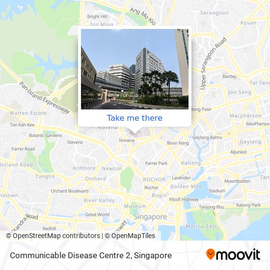 Communicable Disease Centre 2 map