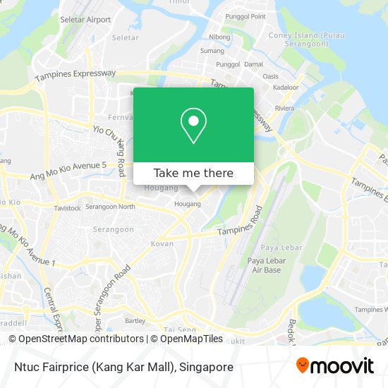 Ntuc Fairprice (Kang Kar Mall)地图